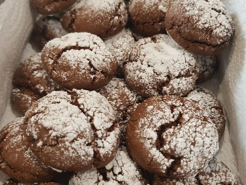 Cliquez pour zoomer ! Craquelés au chocolat Thermomix par Pickmoule
