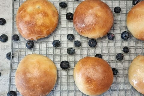 Cliquez pour zoomer ! Petits pains polonais aux myrtilles Thermomix par Pickmoule