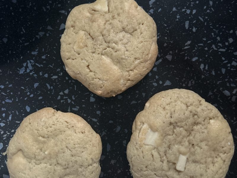 Cliquez pour zoomer ! Cookies aux pépites de chocolat blanc Thermomix par Céline Anne