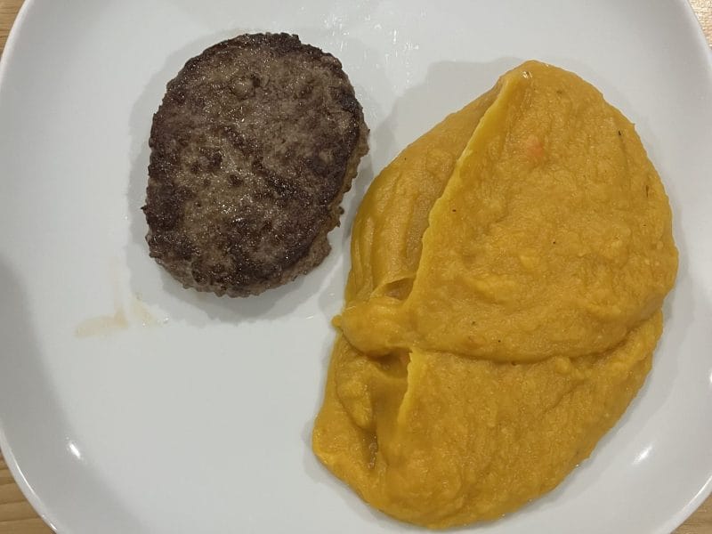 Cliquez pour zoomer ! Purée de patates douces au lait de coco Thermomix par julie_335