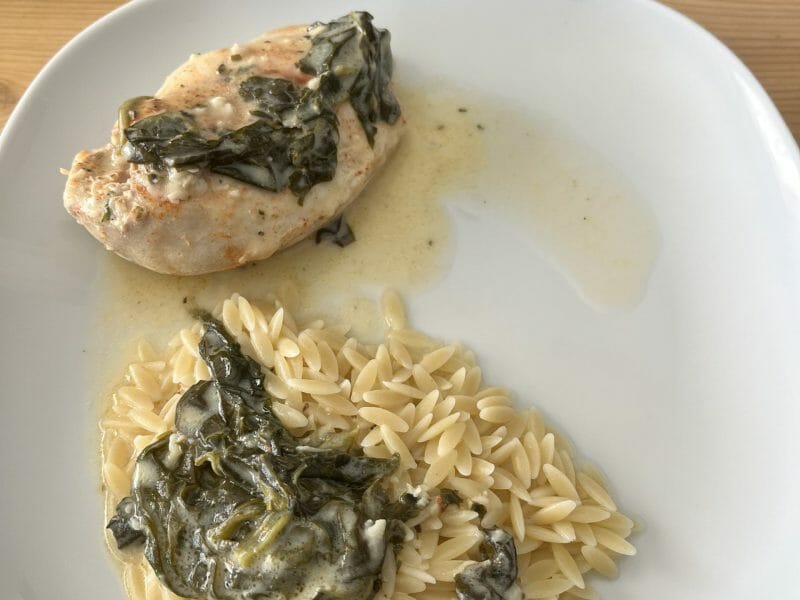 Cliquez pour zoomer ! Poulet sauce crémeuse au citron Thermomix par julie_335