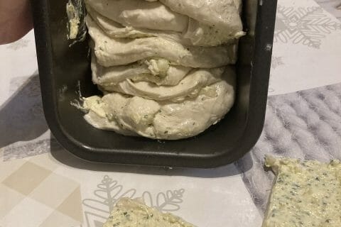 Cliquez pour zoomer ! Pain à l’ail, persil et mozzarella Thermomix par lea_102