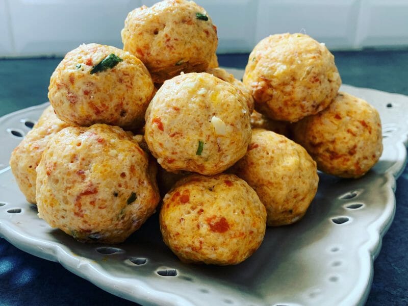 Cliquez pour zoomer ! Boulettes de poulet au chorizo Thermomix par eva42