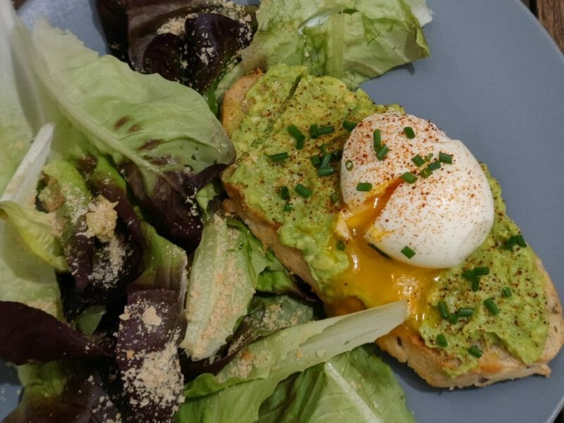 Cliquez pour zoomer ! Tartine avocat et oeuf mollet Thermomix par eva42