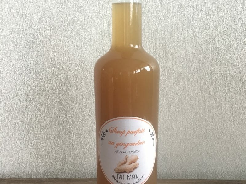 Cliquez pour zoomer ! Sirop de gingembre Thermomix par Manaucum