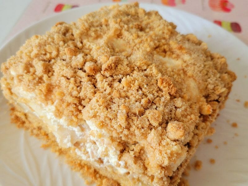 Cliquez pour zoomer ! Gâteau poires, framboises et ricotta Thermomix par 🍍HanaNas🍍