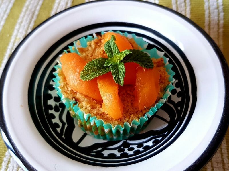 Cliquez pour zoomer ! Crumble aux abricots Thermomix par 🍍HanaNas🍍