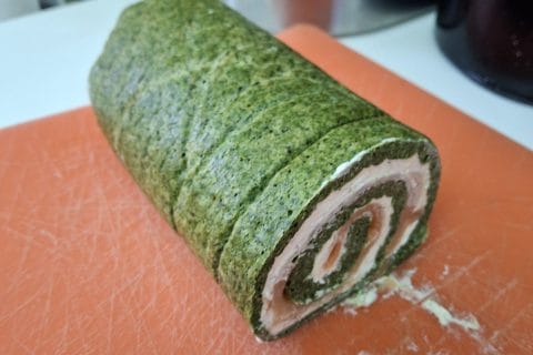 Cliquez pour zoomer ! Roulé aux épinards, saumon et Boursin Thermomix par nath7186