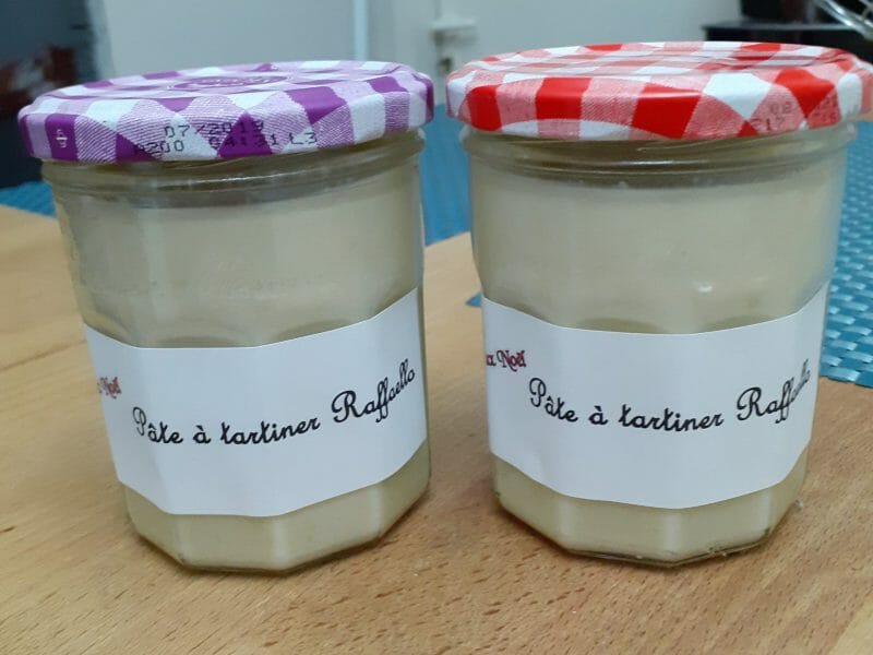 Pâte à tartiner Raffaello au Thermomix - Cookomix