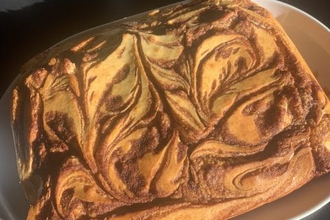 Cliquez pour zoomer ! Gâteau brioché façon cinnamon rolls Thermomix par marine660