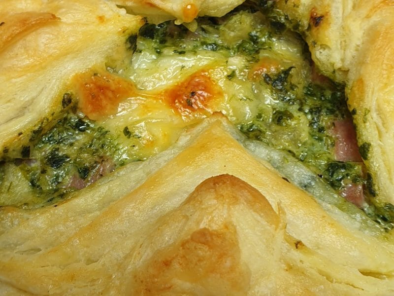 Cliquez pour zoomer ! Paniers feuilletés épinards et jambon Thermomix par domain
