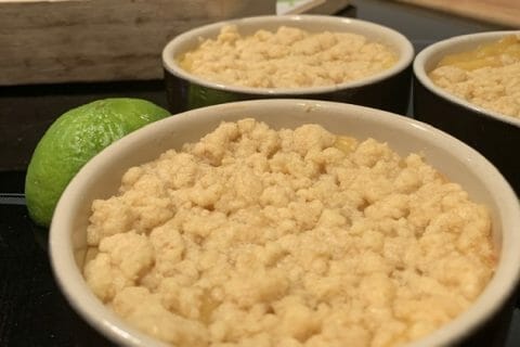 Cliquez pour zoomer ! Crumble au citron au Thermomix