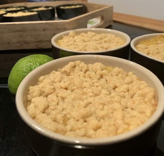Cliquez pour zoomer ! Crumble au citron Thermomix par Fralma