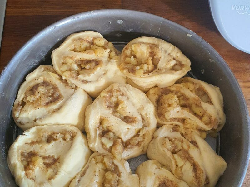 Cliquez pour zoomer ! Roulés aux pommes et à la cannelle Thermomix par soukaina_13