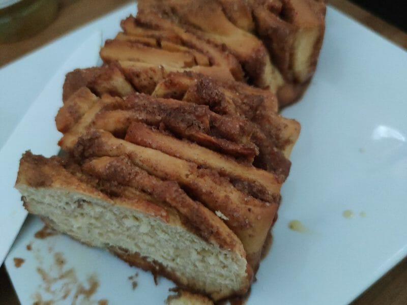 Cliquez pour zoomer ! Brioche à effeuiller à la cannelle Thermomix par aurelien_30