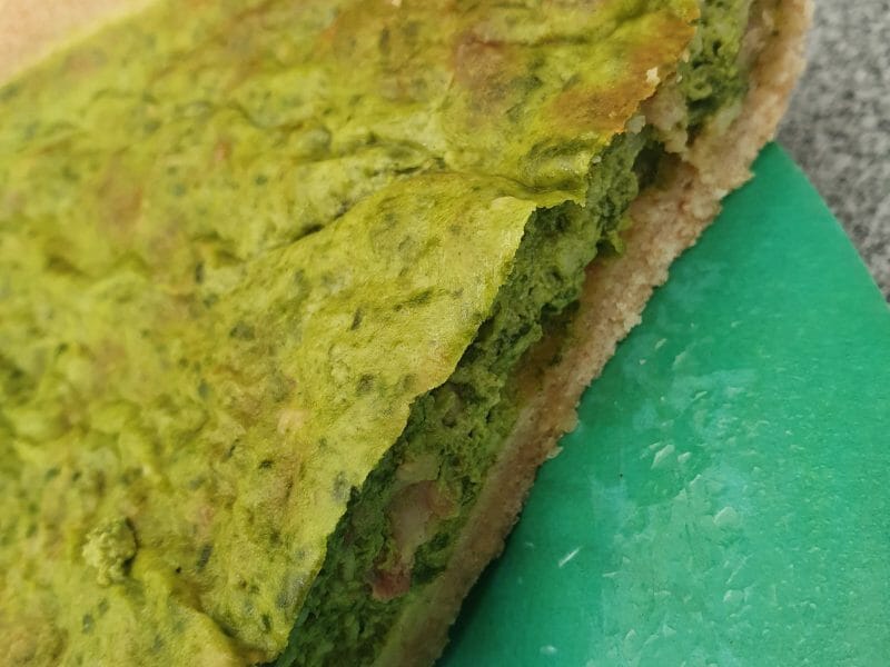 Cliquez pour zoomer ! Quiche épinards et lardons Thermomix par audrey_jerome