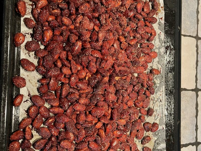 Cliquez pour zoomer ! Amandes grillées à la cannelle et au miel Thermomix par enjoyyourmeal