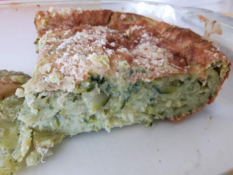 Cliquez pour zoomer ! Gâteau invisible aux courgettes Thermomix par Sosso35