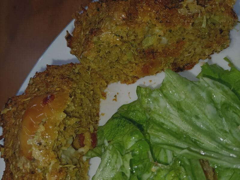 Cliquez pour zoomer ! Galettes de brocolis Thermomix par marine_243