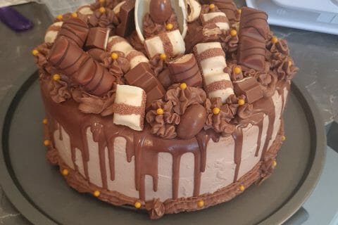 Cliquez pour zoomer ! Layer cake Kinder Bueno Thermomix par vaness288