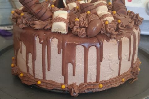 Cliquez pour zoomer ! Layer cake Kinder Bueno Thermomix par vaness288
