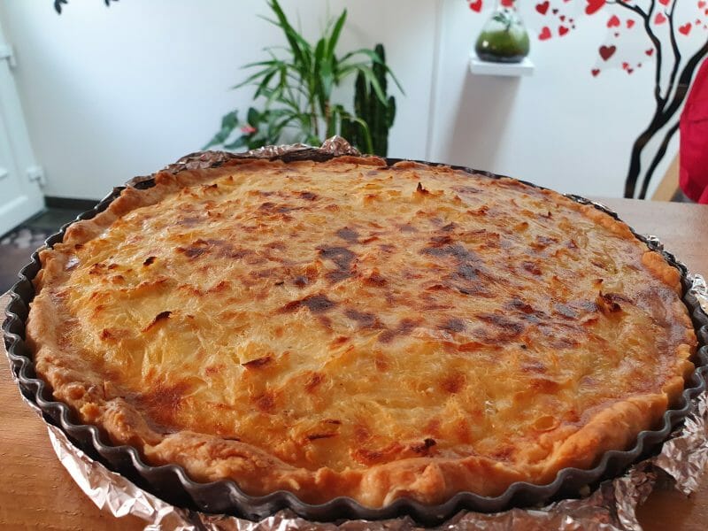 Cliquez pour zoomer ! Tarte feuilletée aux oignons Thermomix par stephi7289