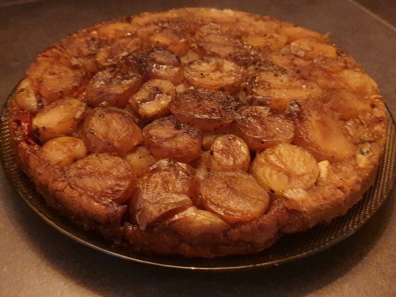 Cliquez pour zoomer ! Tatin surprise de pommes de terre Thermomix par stephi7289