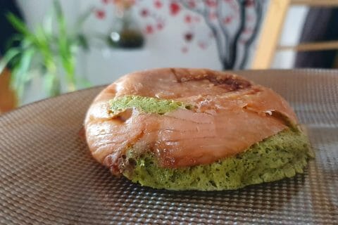 Cliquez pour zoomer ! Timbales de courgettes et saumon fumé Thermomix par stephi7289