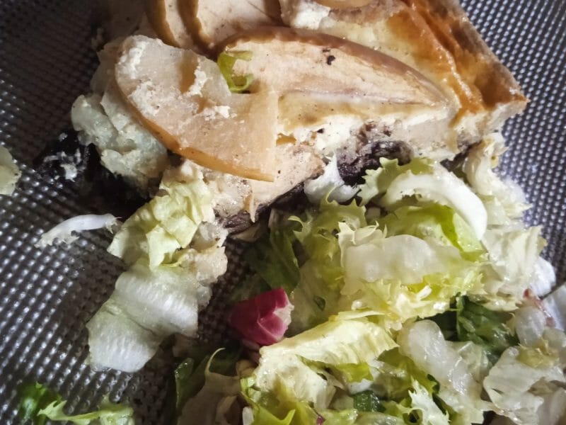 Cliquez pour zoomer ! Tarte au boudin noir et aux pommes Thermomix par stephi7289