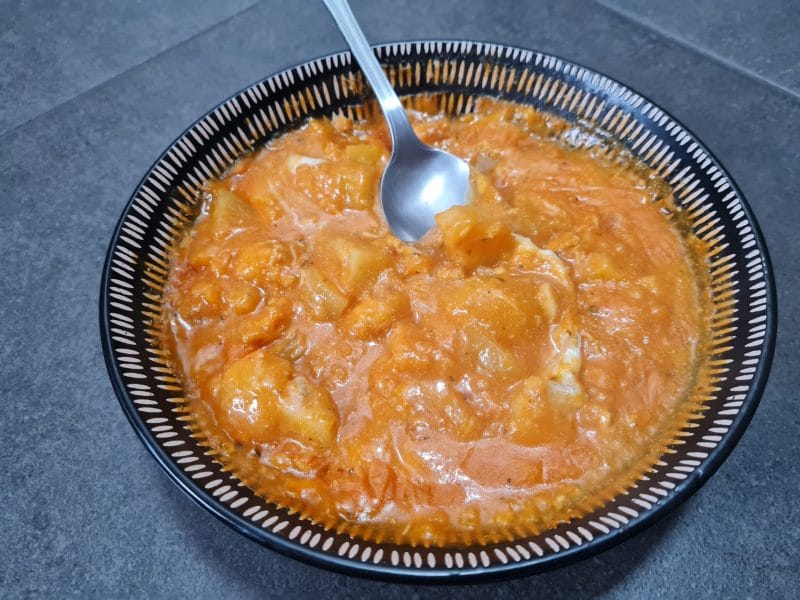 Cliquez pour zoomer ! Goulasch de potiron et pommes de terre Thermomix par stephi7289