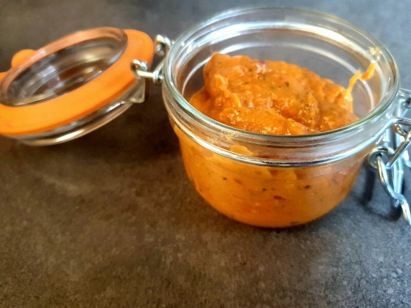 Cliquez pour zoomer ! Pesto d’aubergines et tomates Thermomix par stephi7289
