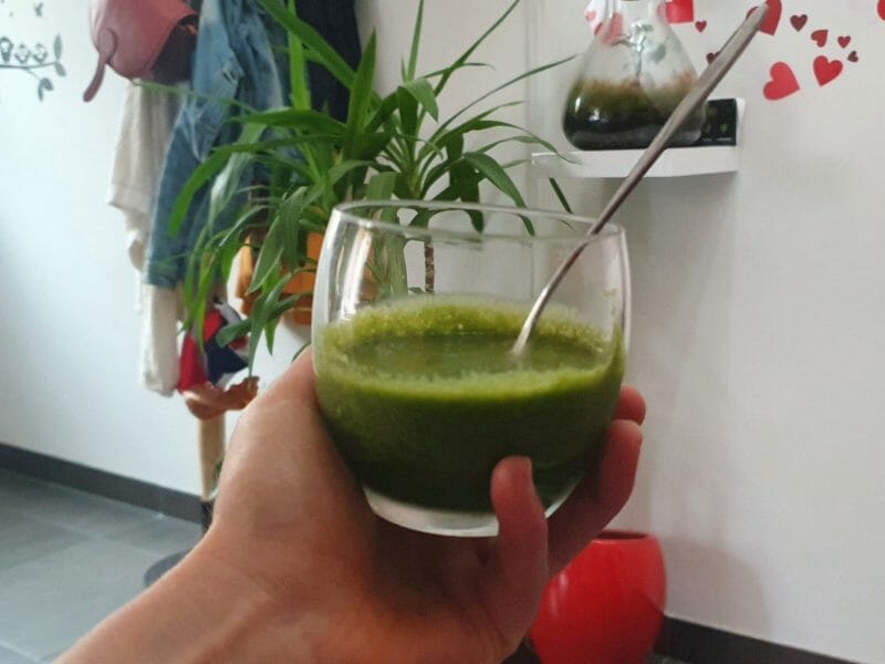 Cliquez pour zoomer ! Smoothie ananas épinards Thermomix par stephi7289