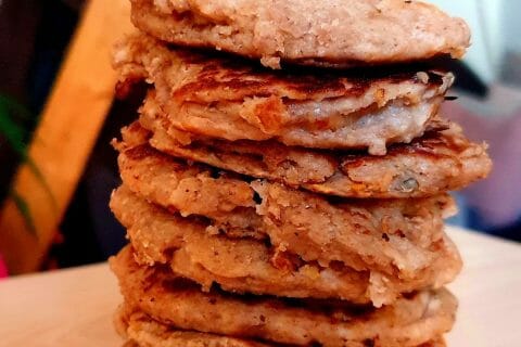 Cliquez pour zoomer ! Pancakes healthy flocons d’avoine et banane Thermomix par stephi7289