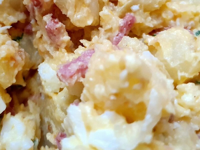 Cliquez pour zoomer ! Salade de pommes de terre au bacon Thermomix par stephi7289