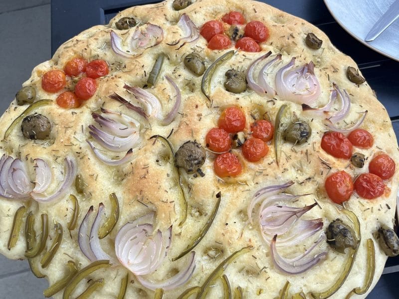 Cliquez pour zoomer ! Focaccia Thermomix par fumiki3