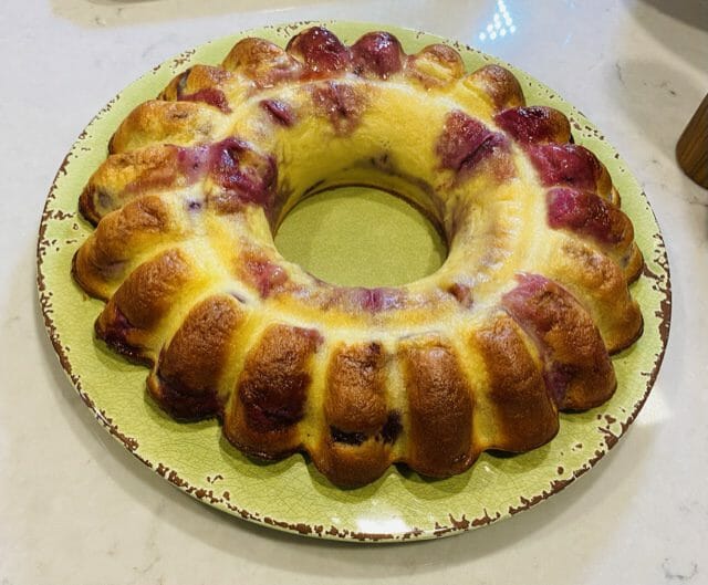 Cliquez pour zoomer ! Clafoutis aux cerises Thermomix par Cricrius