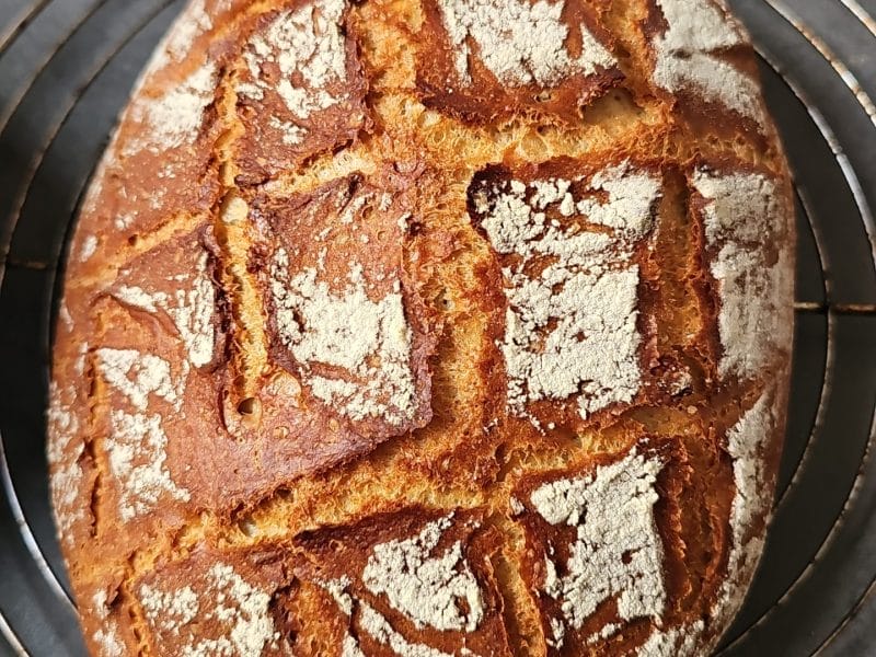 Cliquez pour zoomer ! Pain Cocotte Thermomix par vandamme30