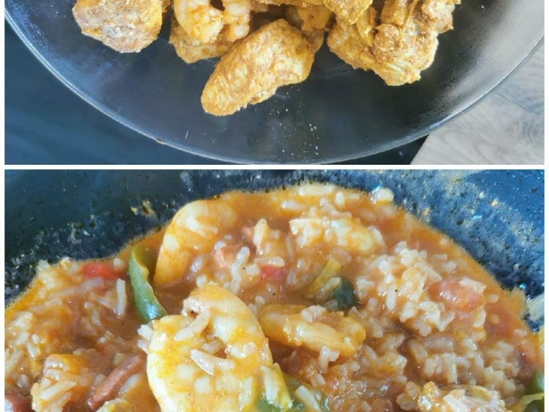 Cliquez pour zoomer ! Jambalaya Thermomix par mymi35