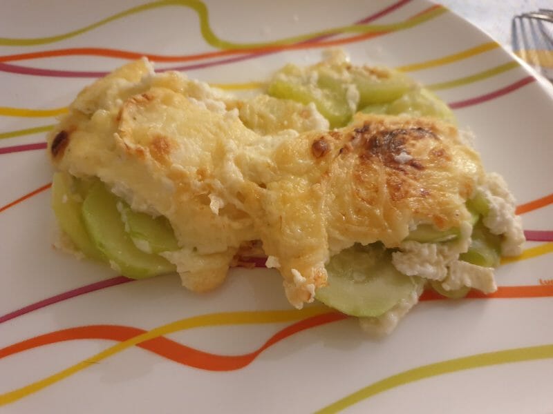 Cliquez pour zoomer ! Gratin de courgettes au chèvre Thermomix par mel_tahia