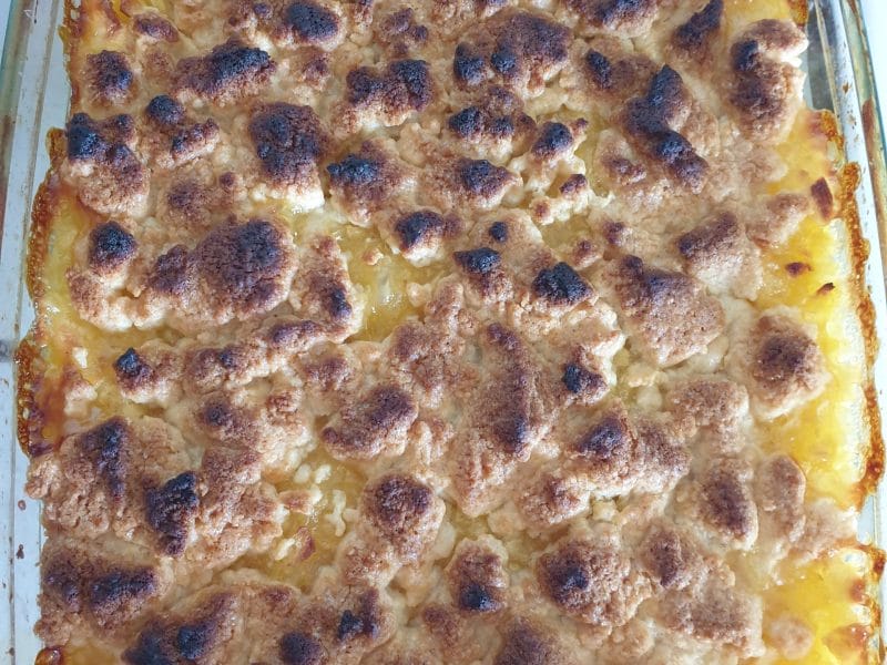 Cliquez pour zoomer ! Crumble aux Pommes Thermomix par mel_tahia