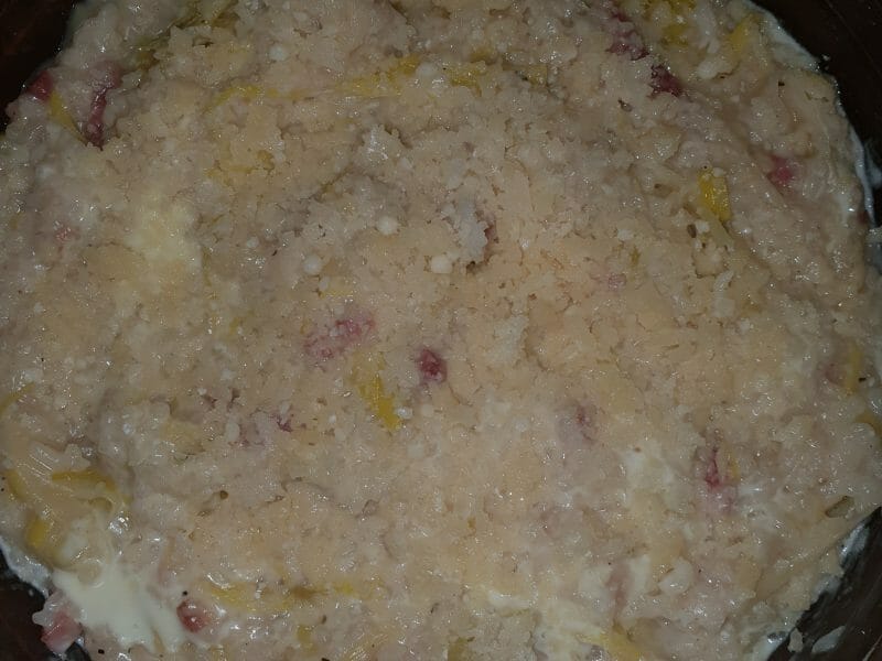 Cliquez pour zoomer ! Risotto poireaux et lardons Thermomix par caro170317