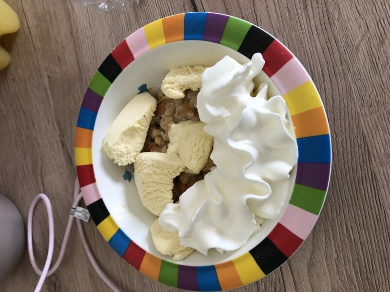 Cliquez pour zoomer ! Muffins aux pommes façon crumble Thermomix par Nadegelafouine