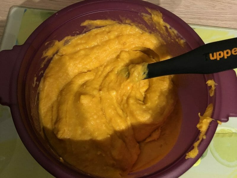 Cliquez pour zoomer ! Purée de potimarron au chorizo Thermomix par Nadegelafouine