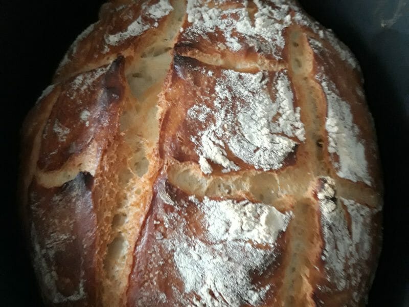 Cliquez pour zoomer ! Pain Cocotte Thermomix par muriel29200