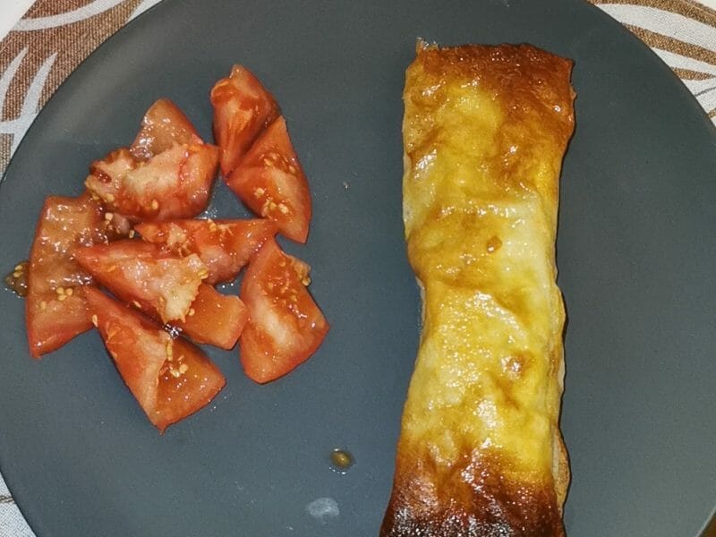 Cliquez pour zoomer ! Brick de saumon et poireaux Thermomix par juju2a
