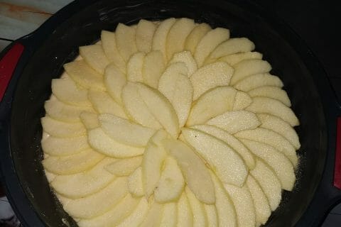 Cliquez pour zoomer ! Gâteau aux pommes et mascarpone Thermomix par juju2a