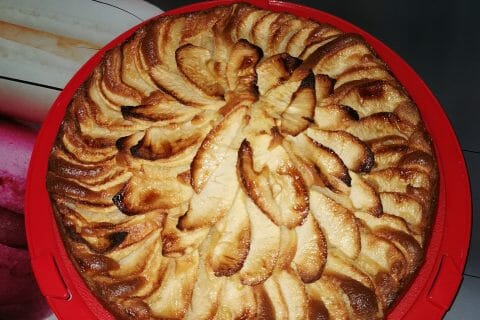 Cliquez pour zoomer ! Gâteau aux pommes et mascarpone Thermomix par juju2a