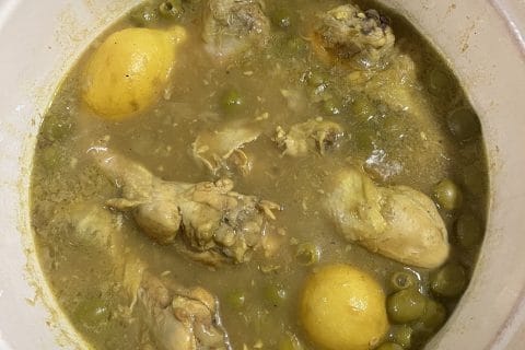 Cliquez pour zoomer ! Tajine de poulet aux olives Thermomix par mag2677
