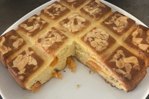 Cliquez pour zoomer ! Gâteau moelleux aux abricots Thermomix par mag2677