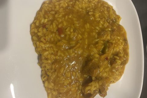 Cliquez pour zoomer ! Côtes de porc au riz jaune Thermomix par mag2677